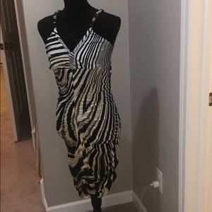 Roberto Cavalli silk dress.